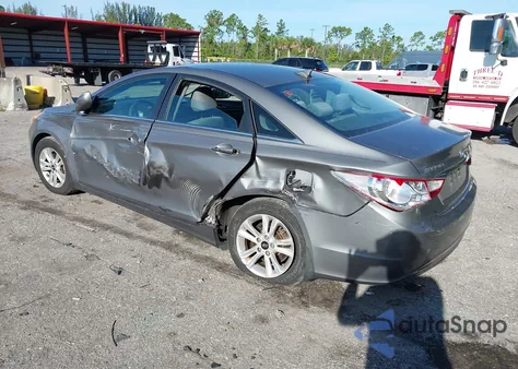 2013 Hyundai Sonata Gls z USA, uszkodzony, nr VIN 5NPEB4AC8DH778278